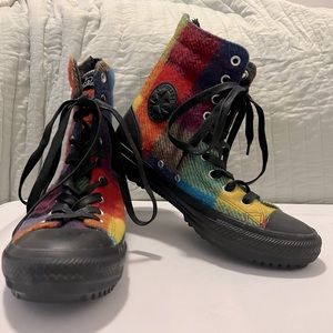 Woolrich x Converse Zip-up Hightops